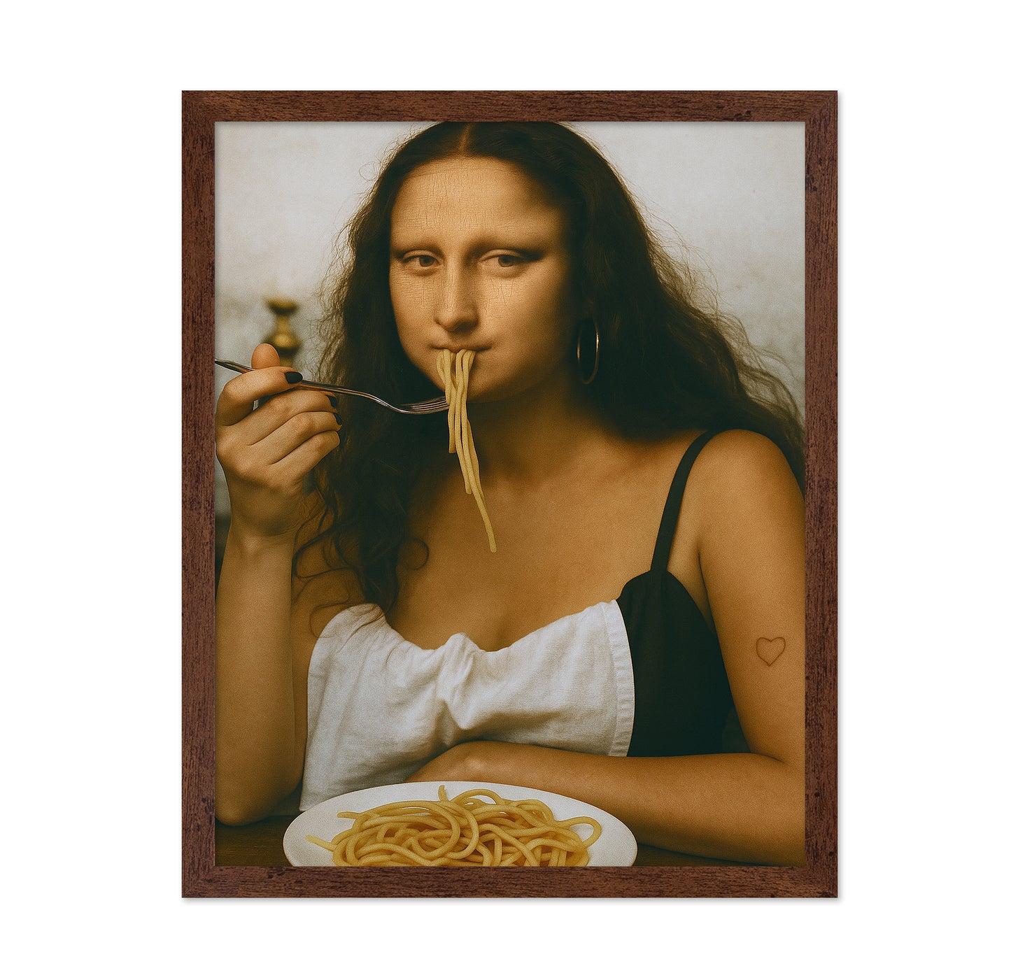Parody Of The Mona Lisa No 1