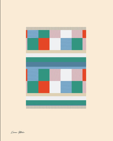 Colorful Bauhaus Pattern