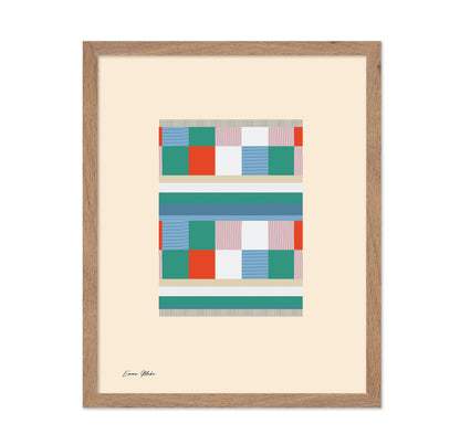 Colorful Bauhaus Pattern