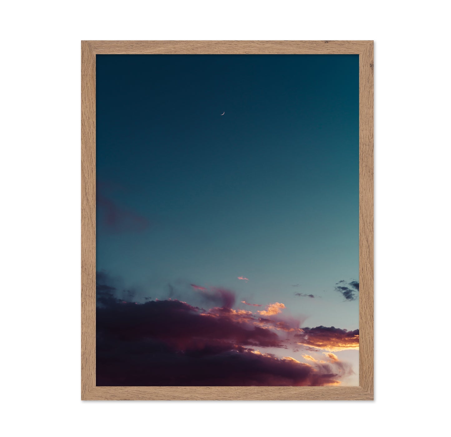 New Mexico Sunset Moon