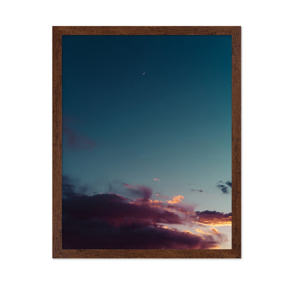 New Mexico Sunset Moon