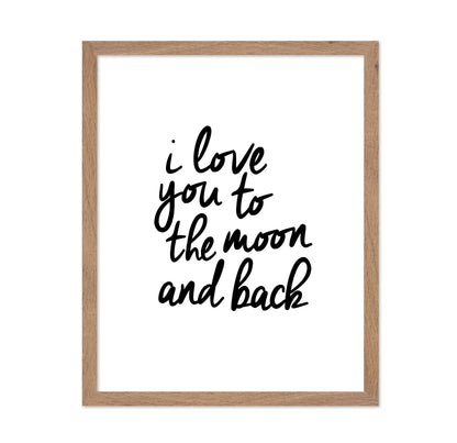 I Love You To The Moon And Back