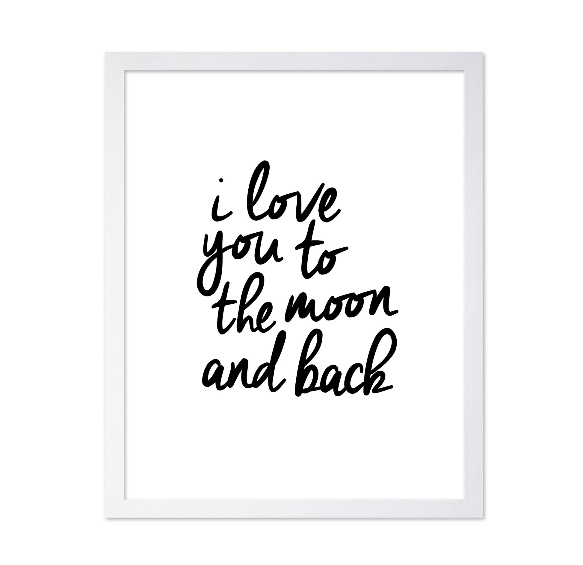 I Love You To The Moon And Back