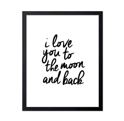 I Love You To The Moon And Back