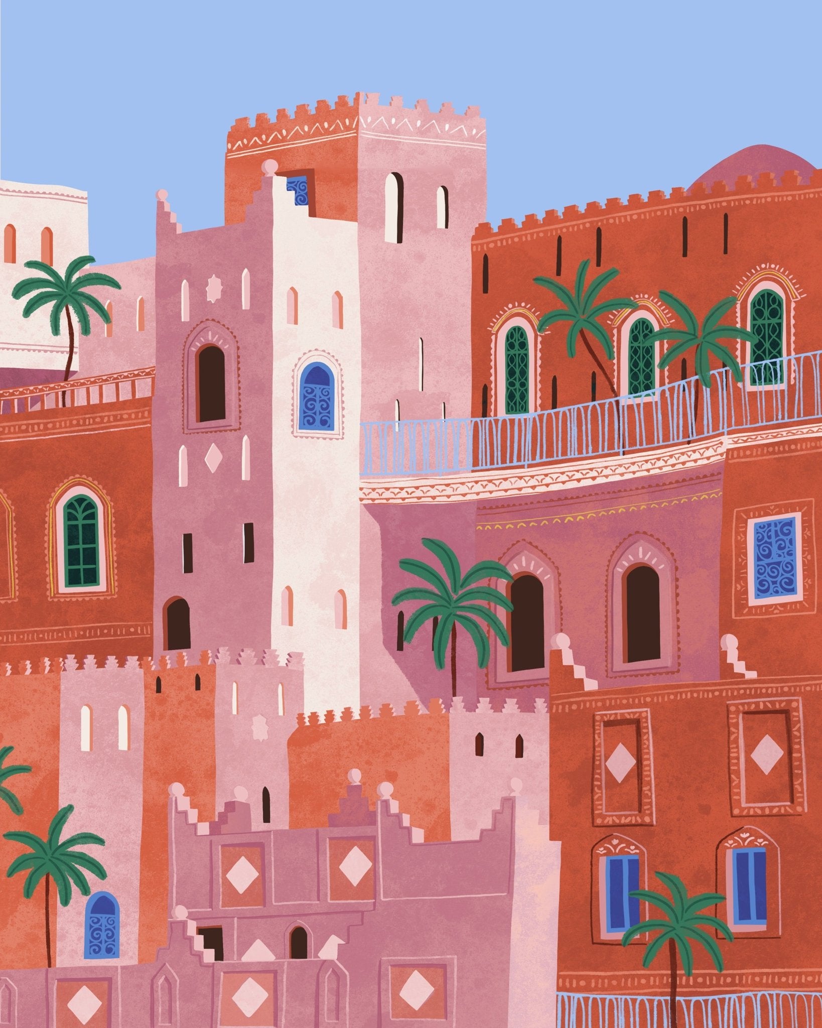 Sunset In Morocco