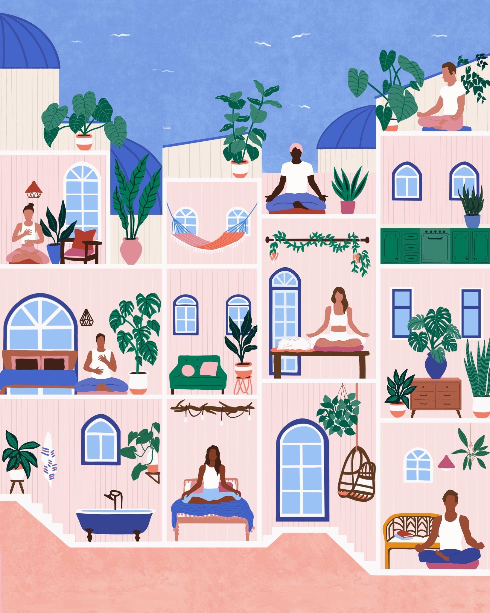 Yoga Dollhouse