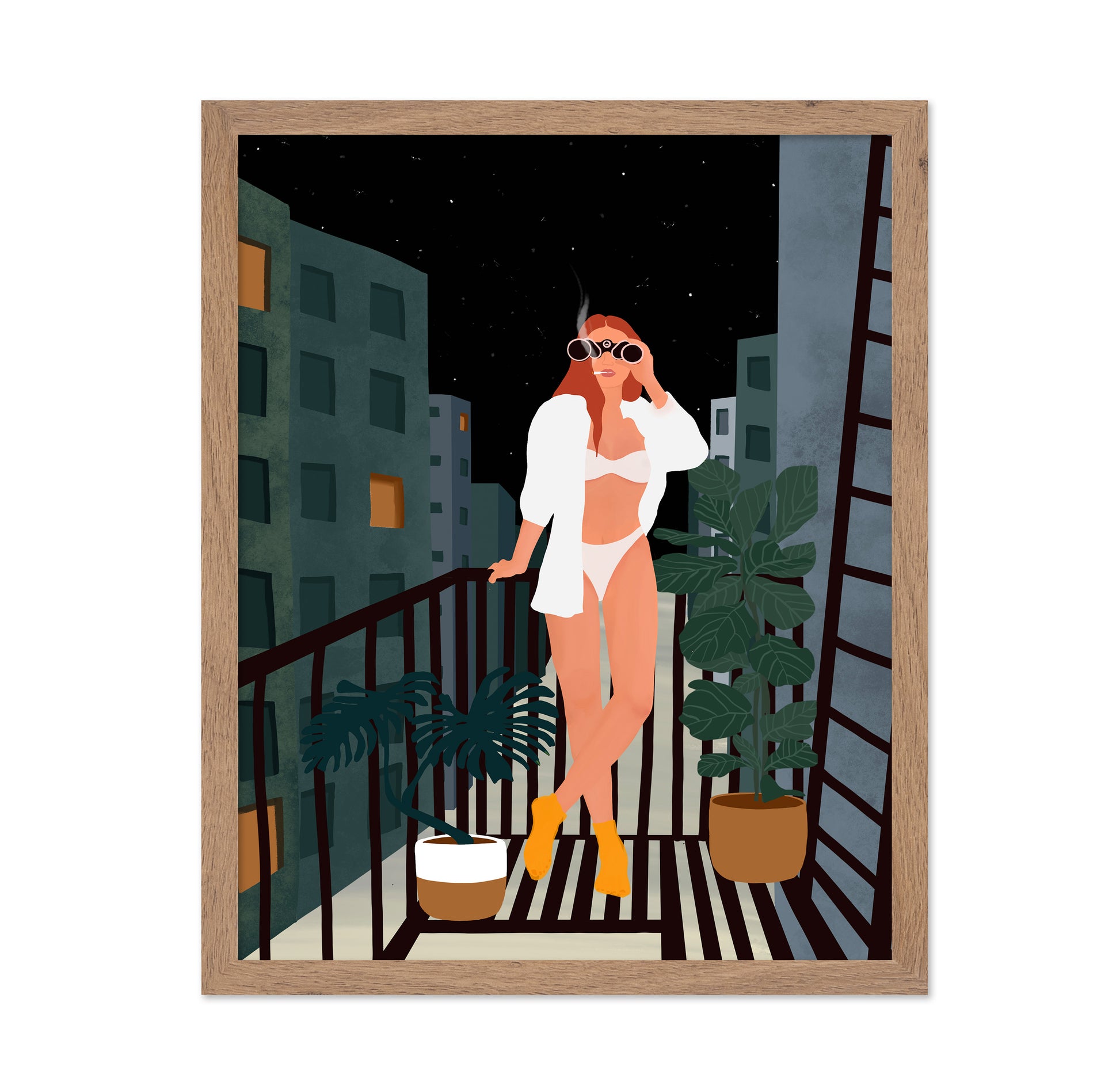 Urban Chic on the Balcony