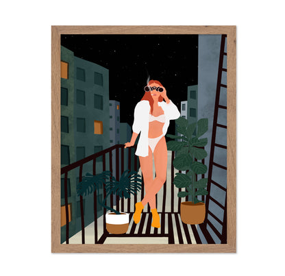 Urban Chic on the Balcony