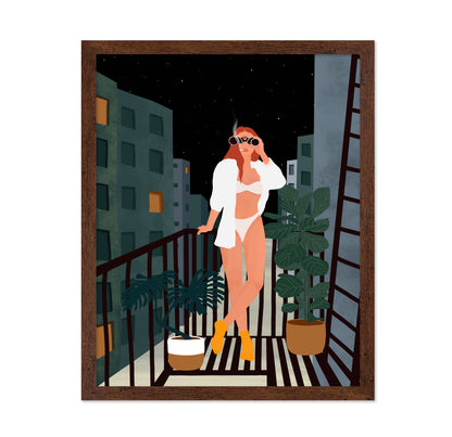 Urban Chic on the Balcony