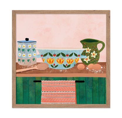 Floral Kitchen