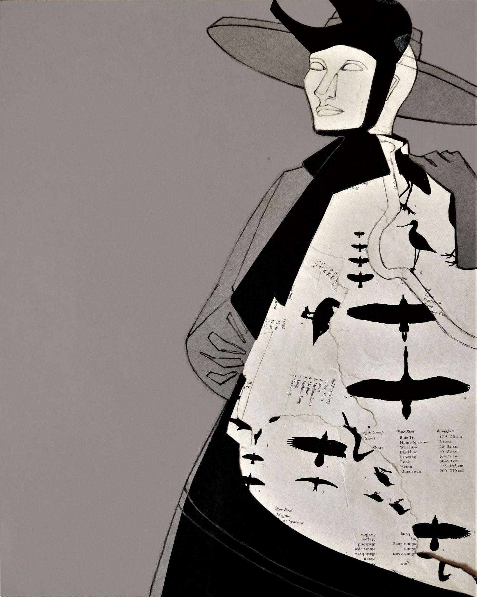 Lady With Birds