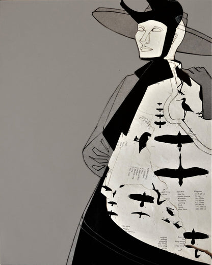 Lady With Birds