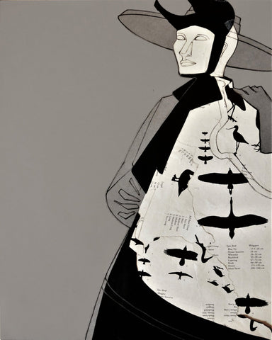 Lady With Birds