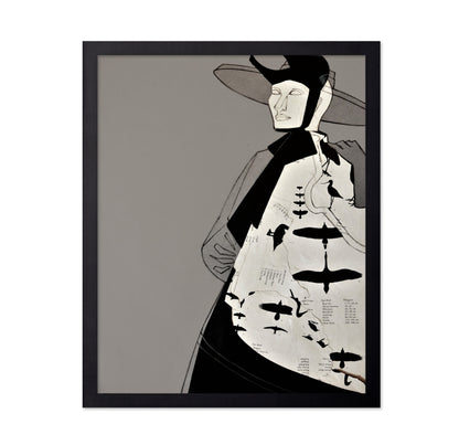 Lady With Birds