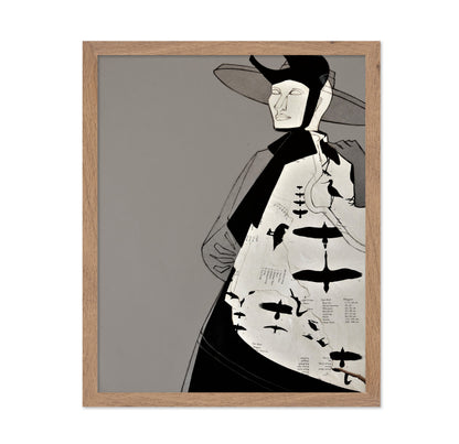Lady With Birds