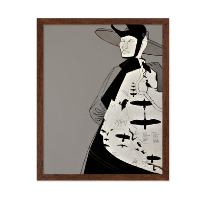Lady With Birds