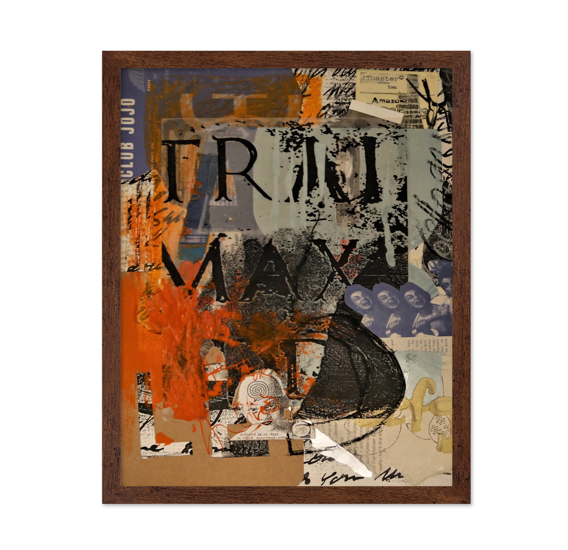 Dynamic Mixed Media Collage