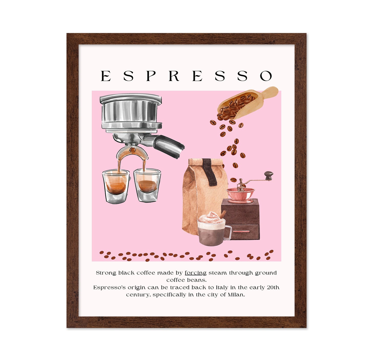 Espresso Art Aesthetic