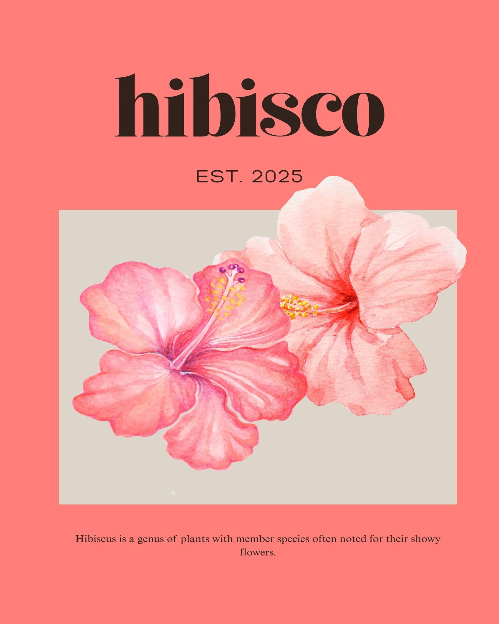 Tropical Hibiscus Blooms