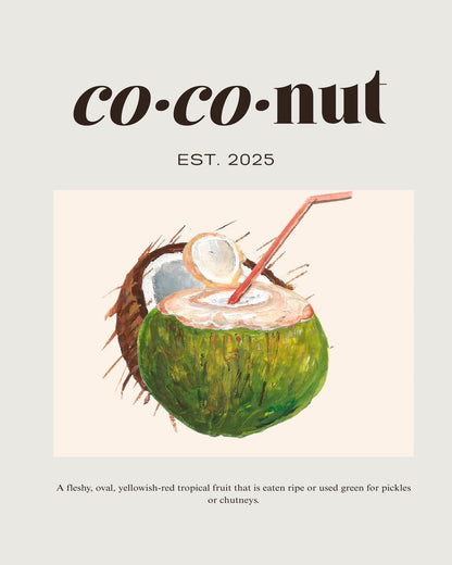 Refreshing Coconut Drink