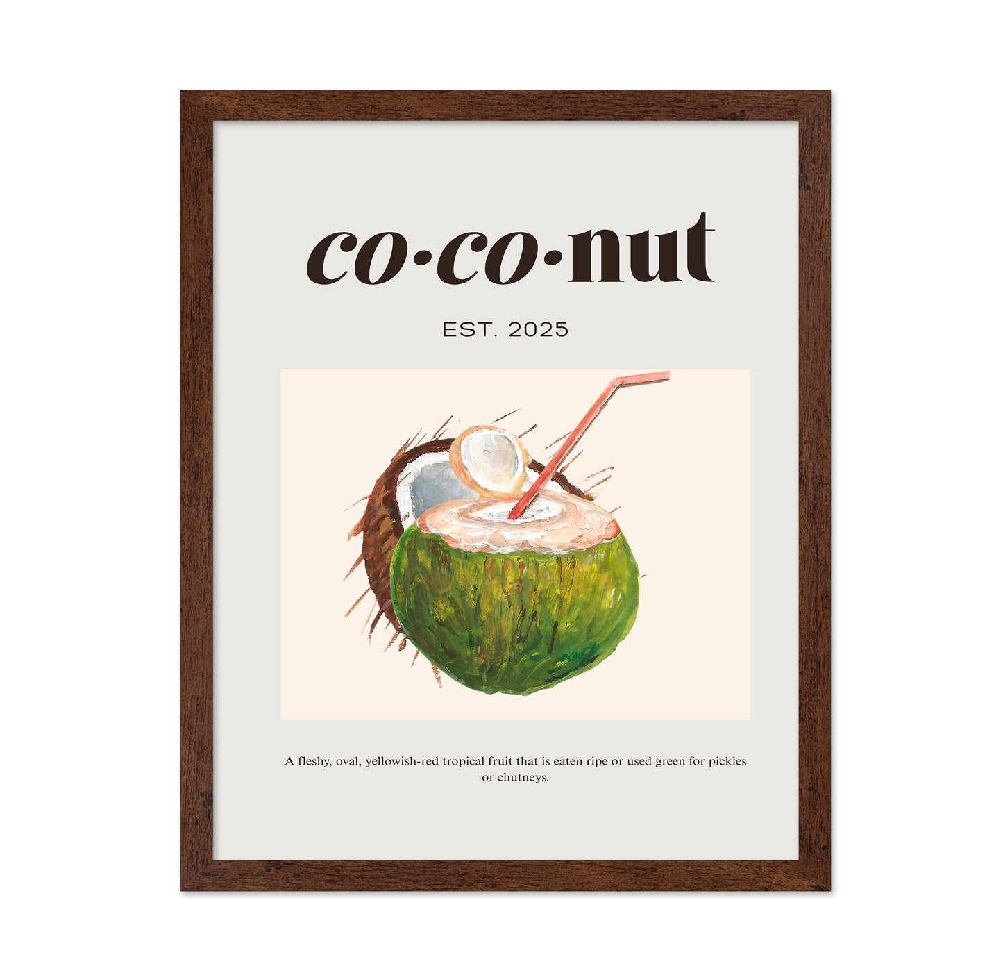 Refreshing Coconut Drink