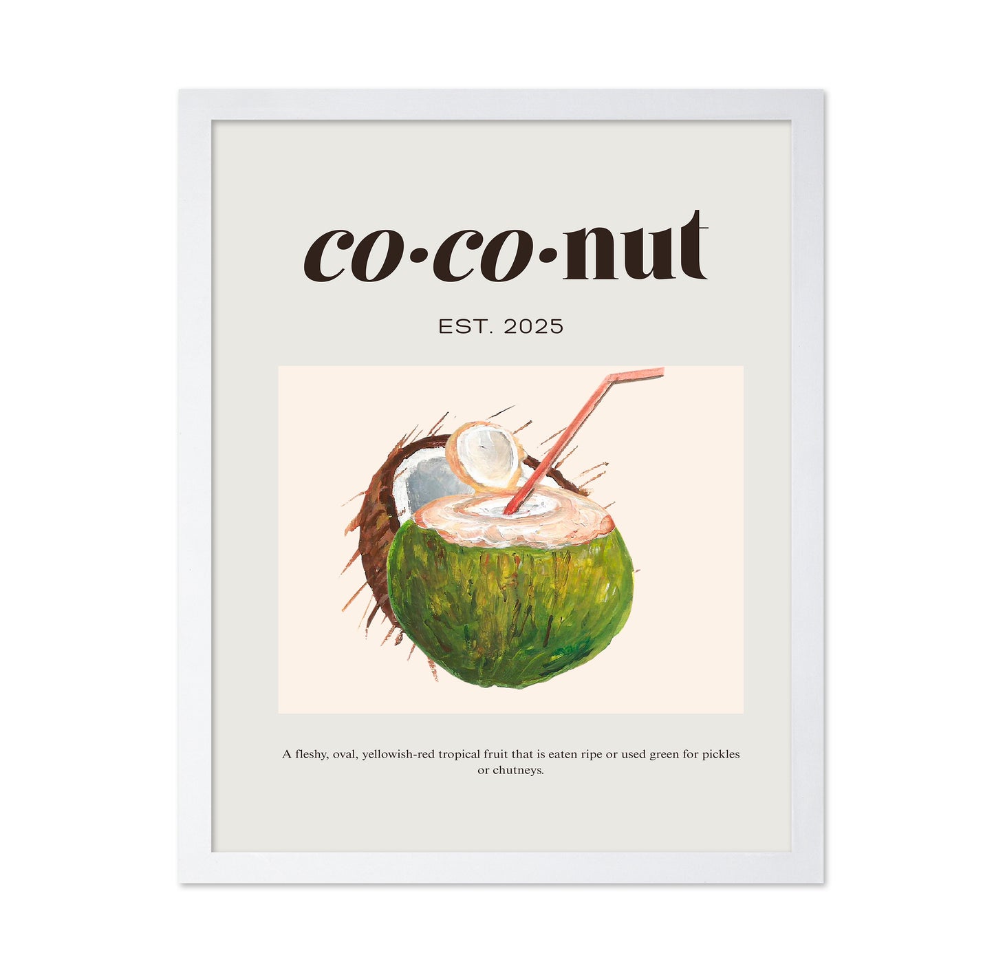 Refreshing Coconut Drink