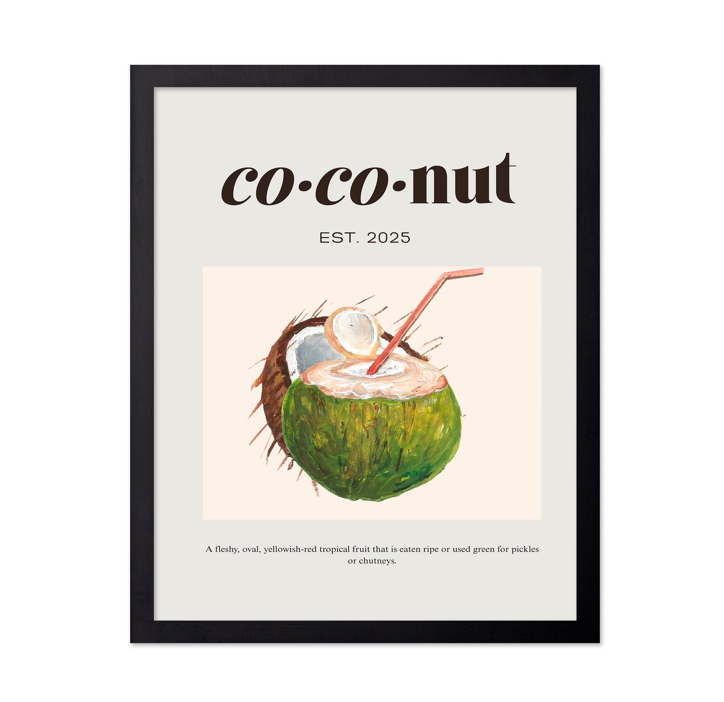 Refreshing Coconut Drink