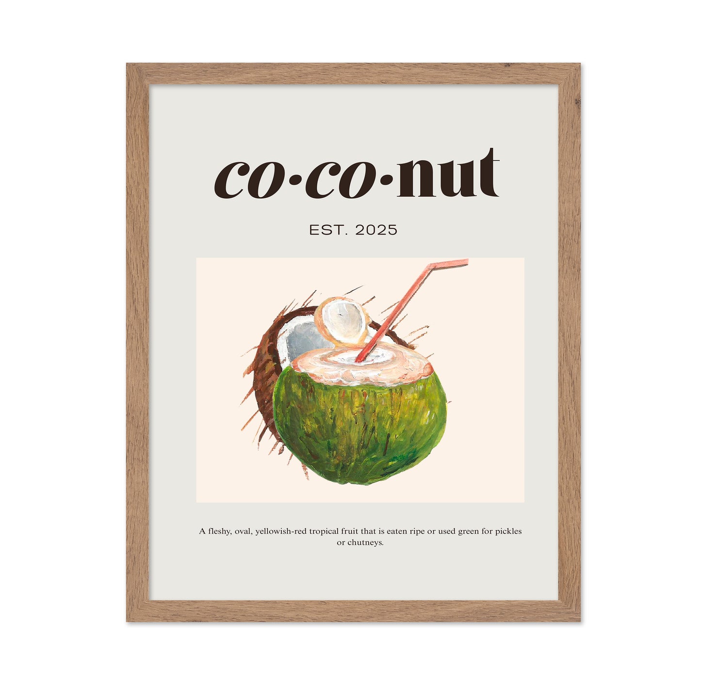 Refreshing Coconut Drink