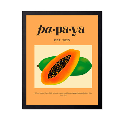 Tropical Papaya Fruit
