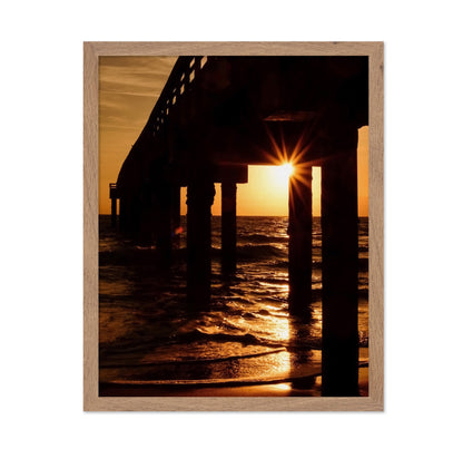 Saint Augustine Beach Pier Sunrise