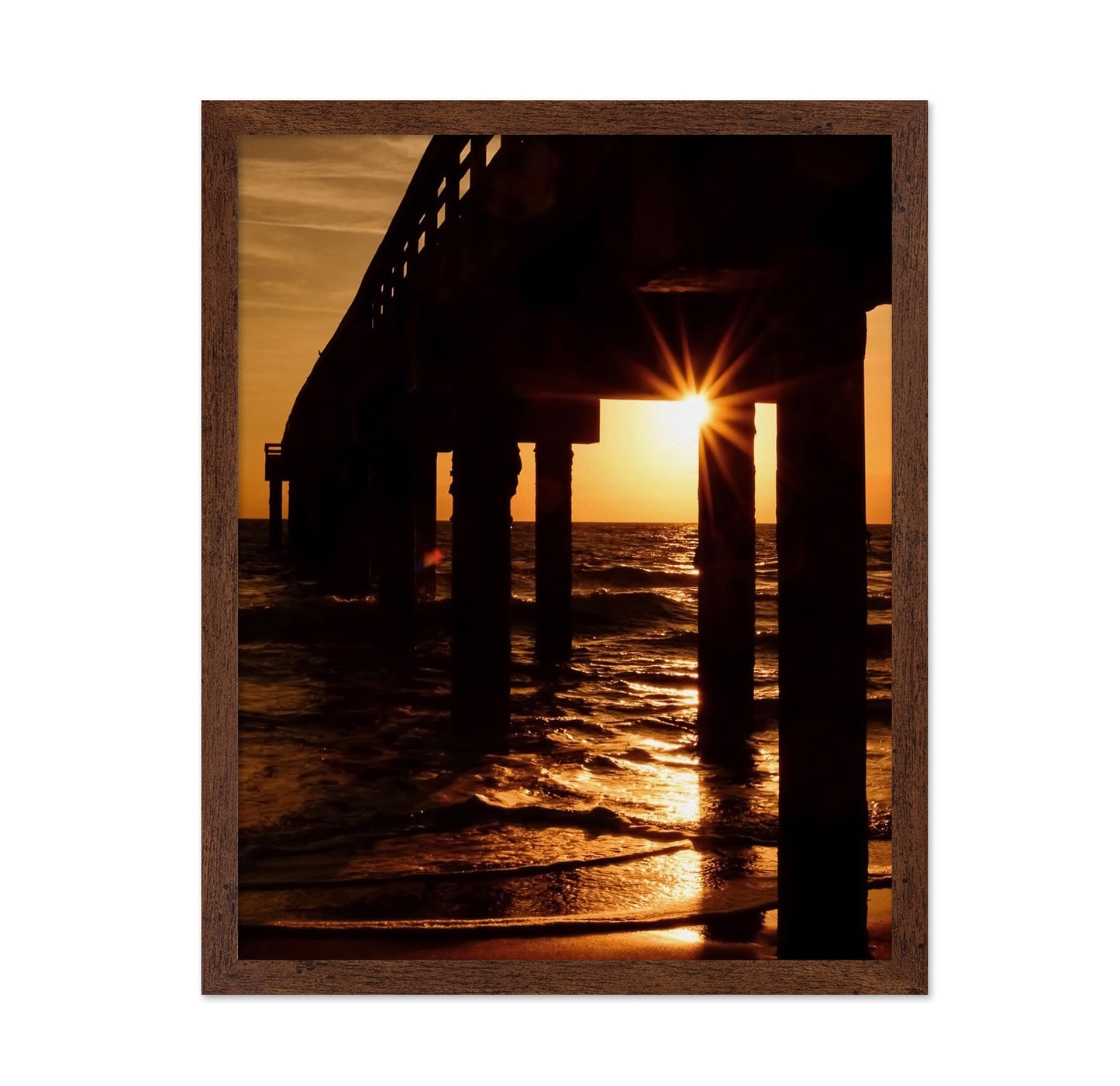 Saint Augustine Beach Pier Sunrise