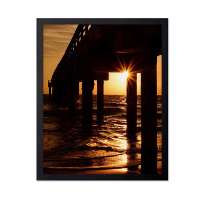 Saint Augustine Beach Pier Sunrise