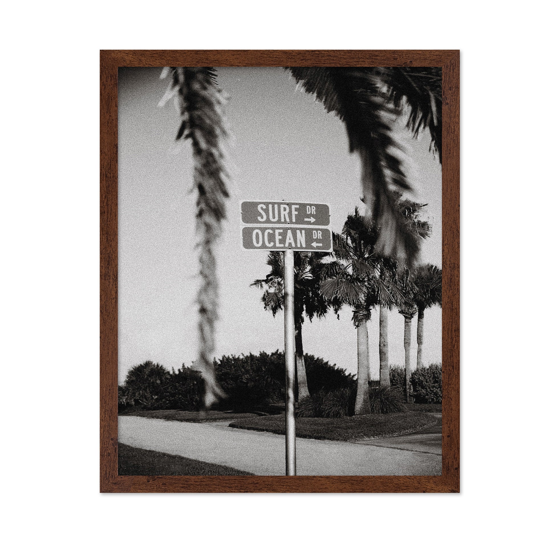 Surf Drive Sign