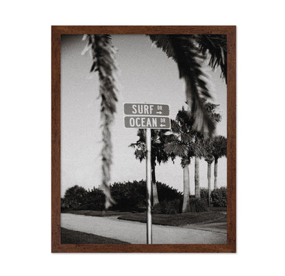 Surf Drive Sign