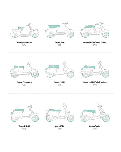 Classic Vespas
