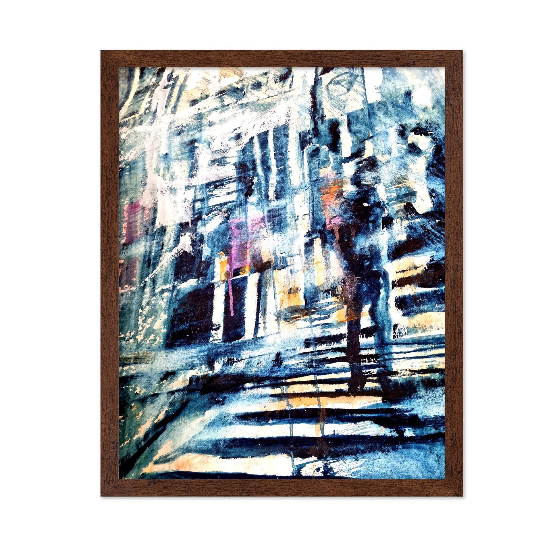 Abstract City Painting No 1