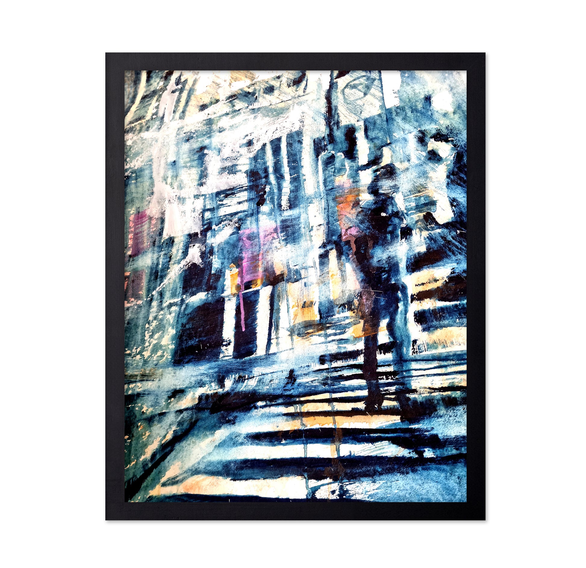 Abstract City Painting No 1