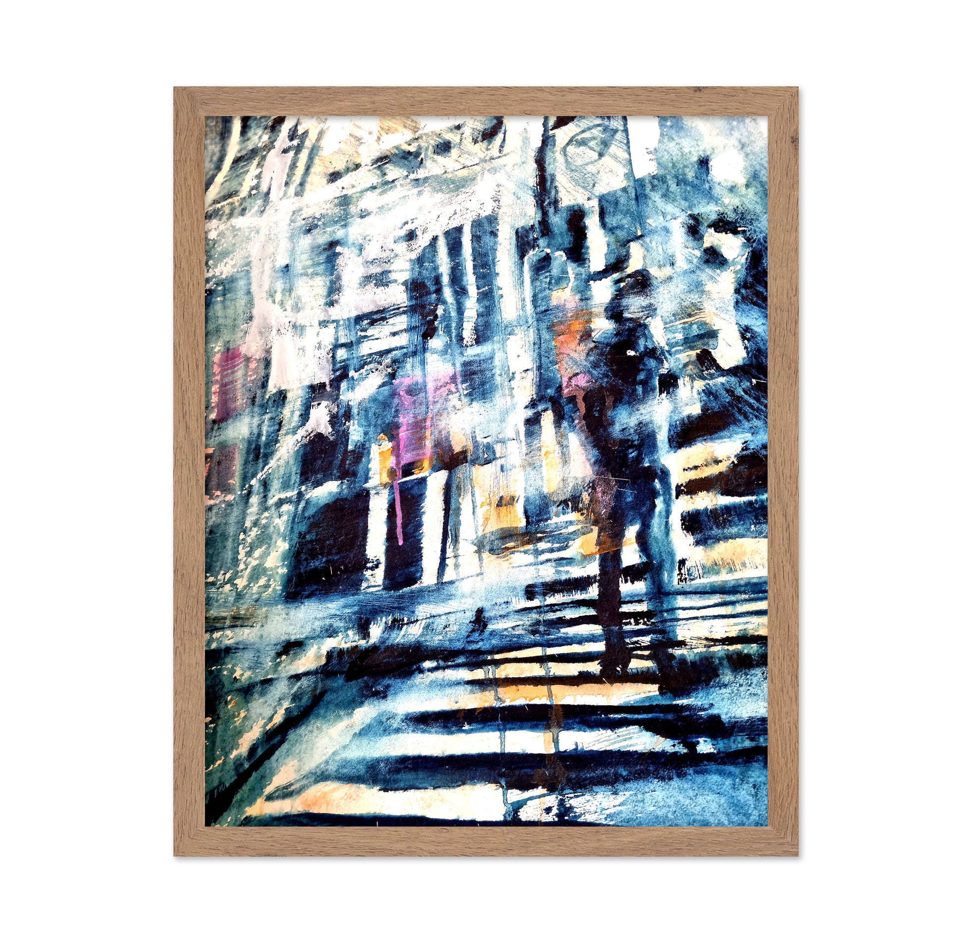 Abstract City Painting No 1