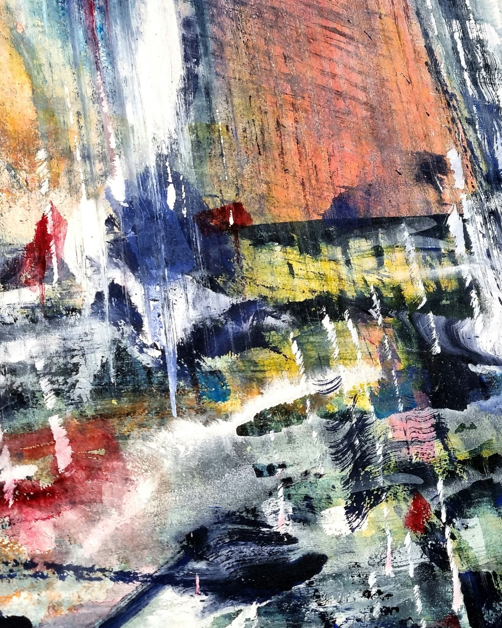 Abstract City Painting No 2