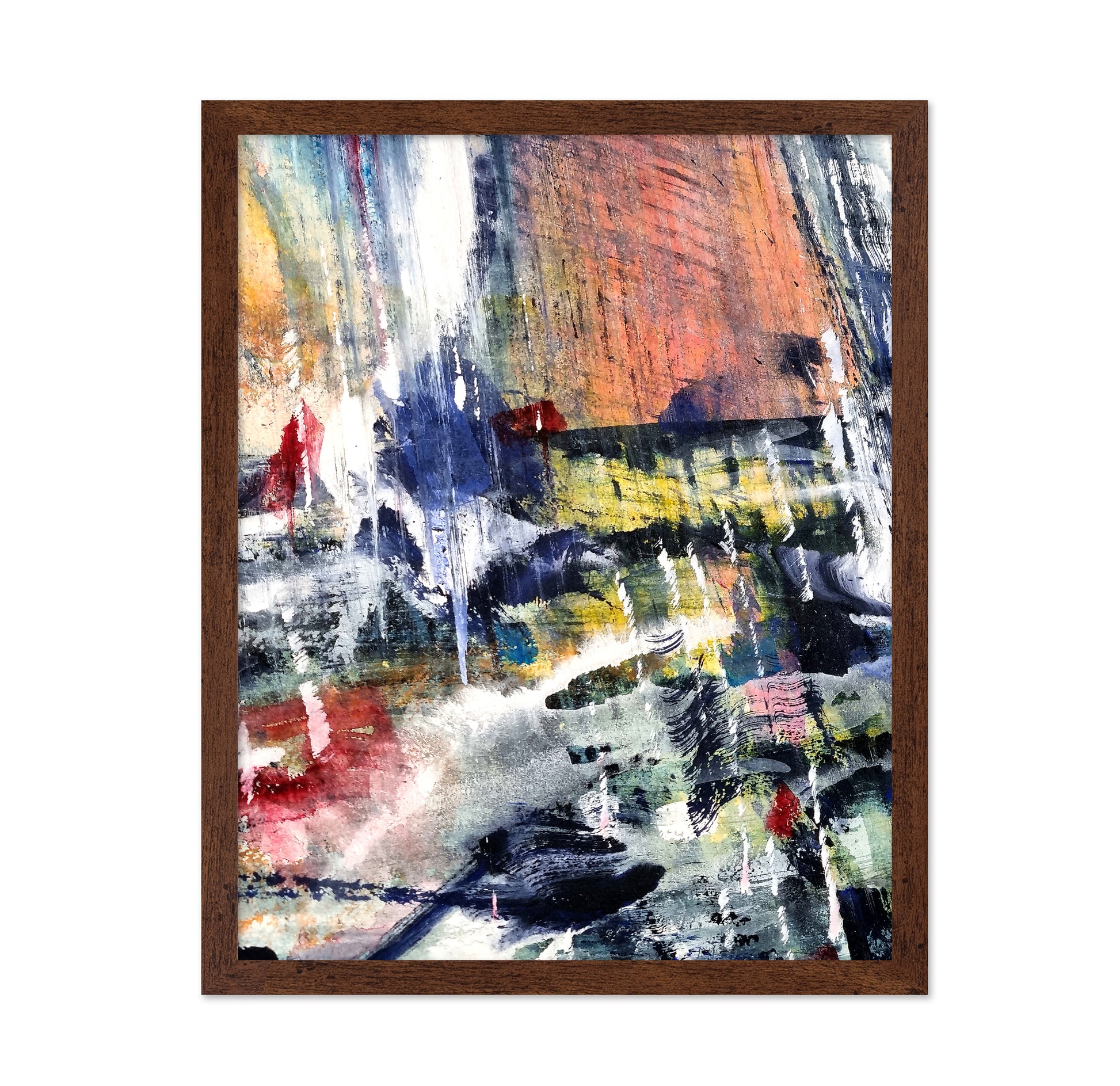Abstract City Painting No 2