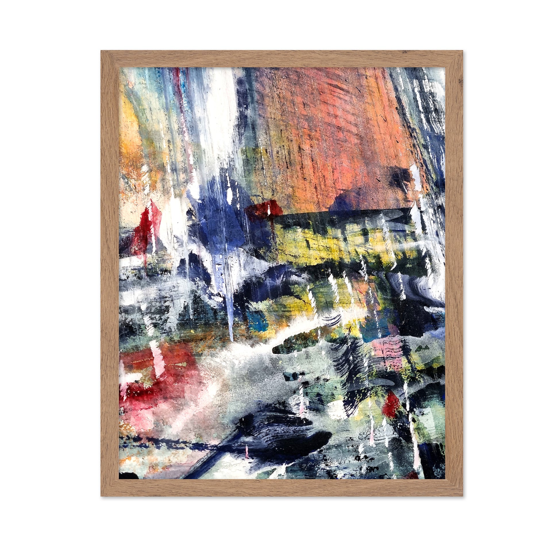 Abstract City Painting No 2