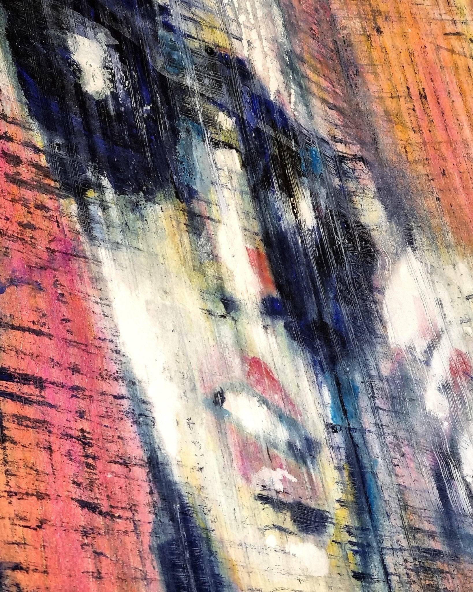 Abstract City Painting No 3