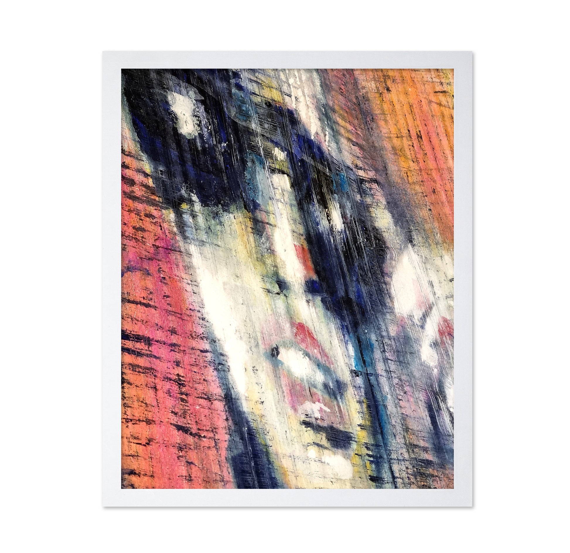 Abstract City Painting No 3