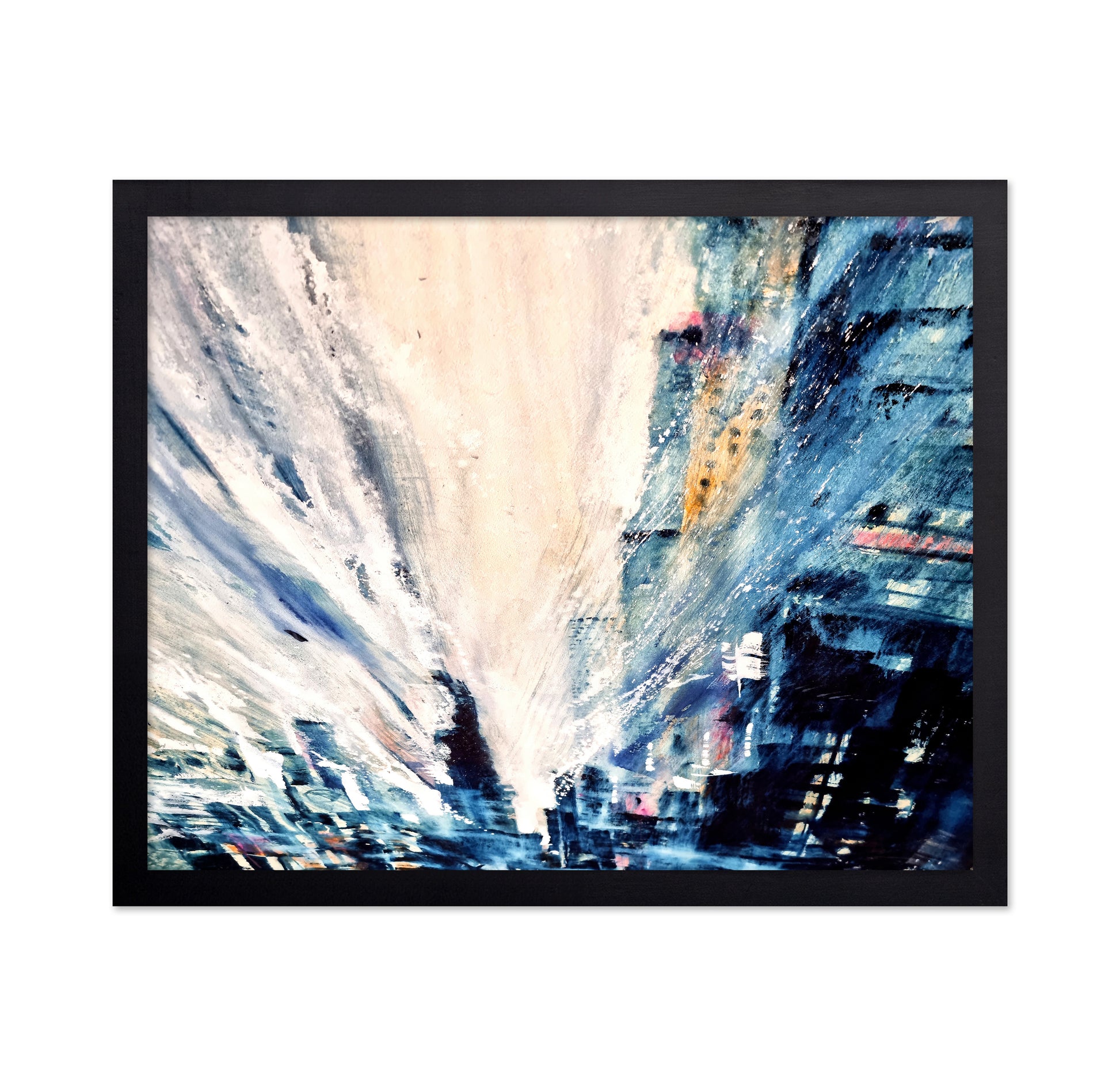 Abstract City Painting No 4