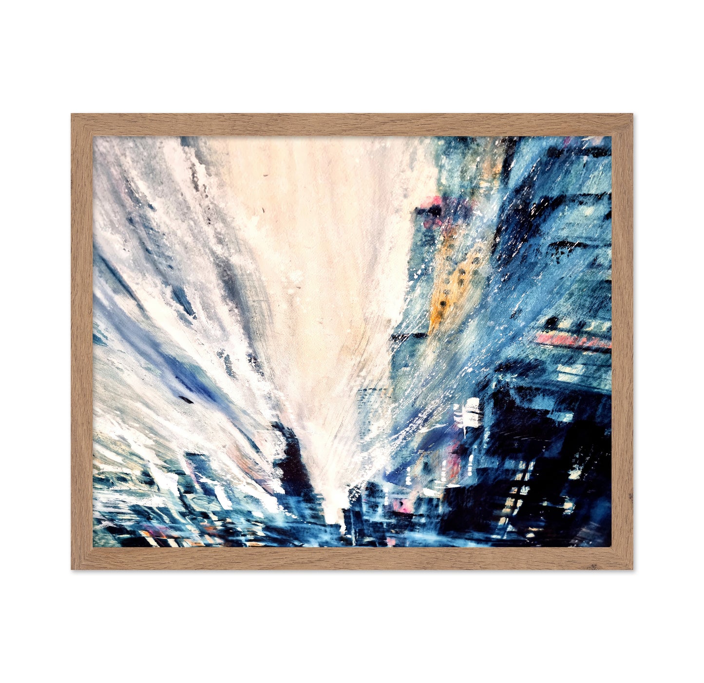 Abstract City Painting No 4