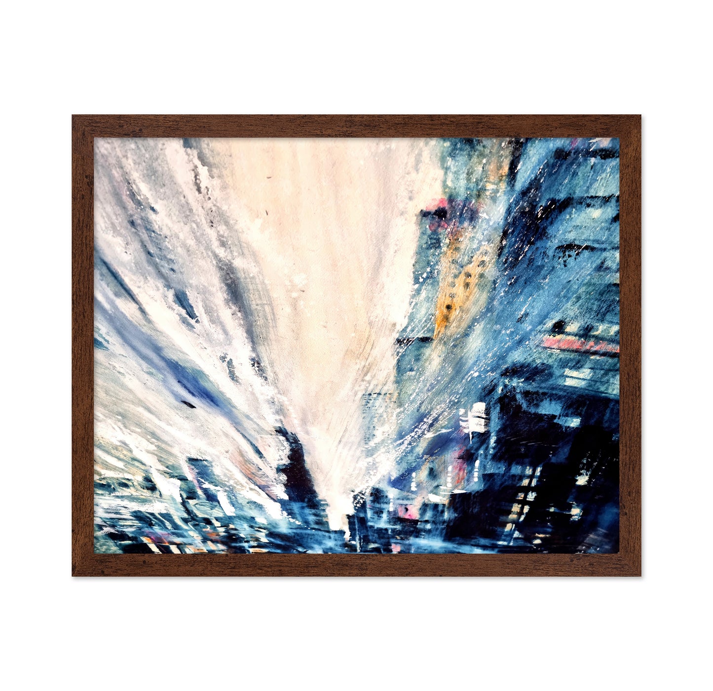 Abstract City Painting No 4