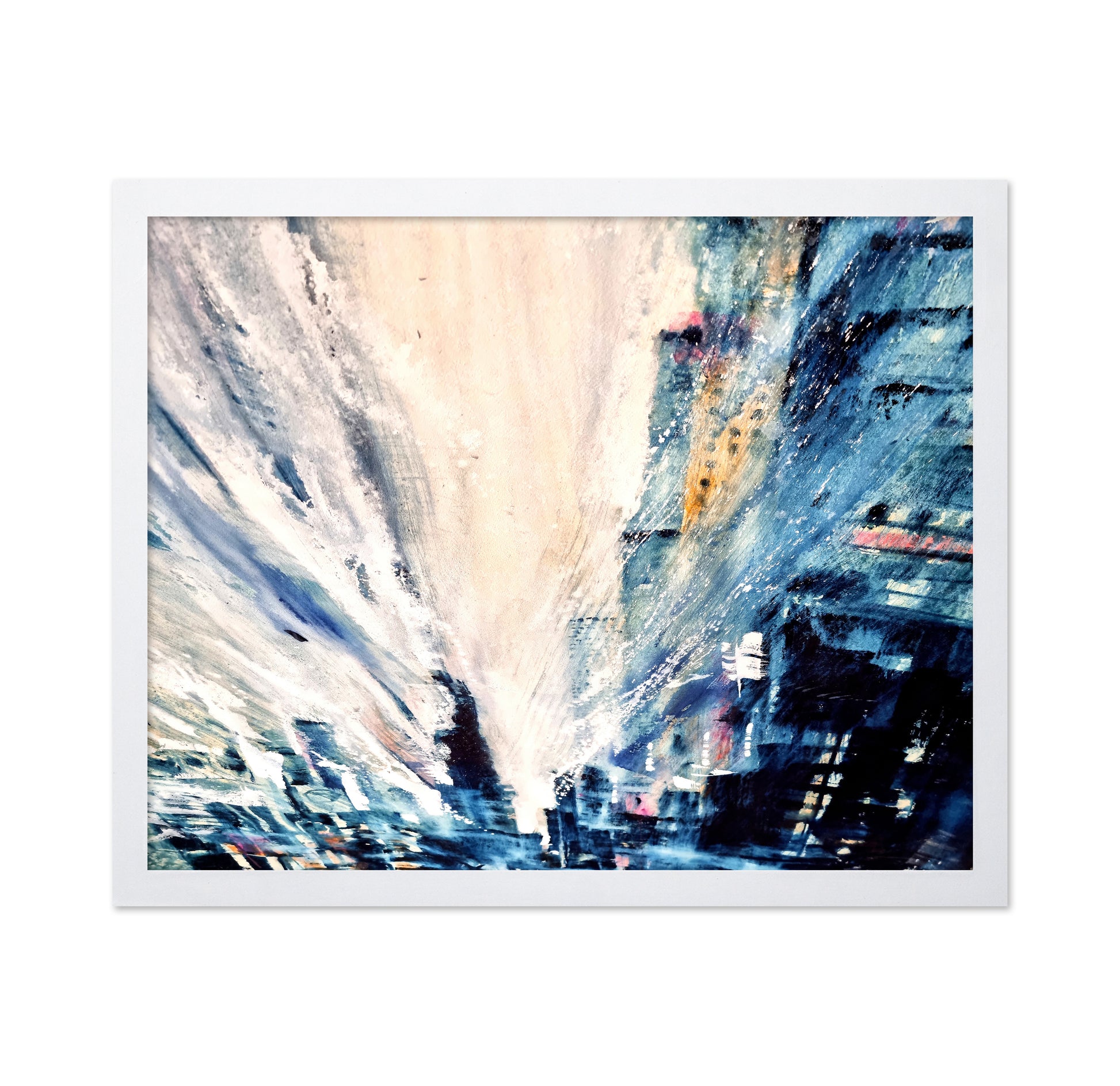 Abstract City Painting No 4