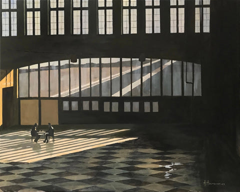 Sunlit Room With Large Windows