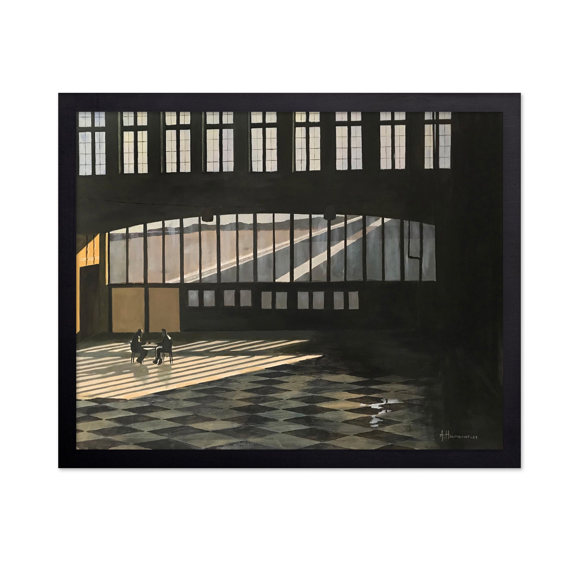 Sunlit Room With Large Windows
