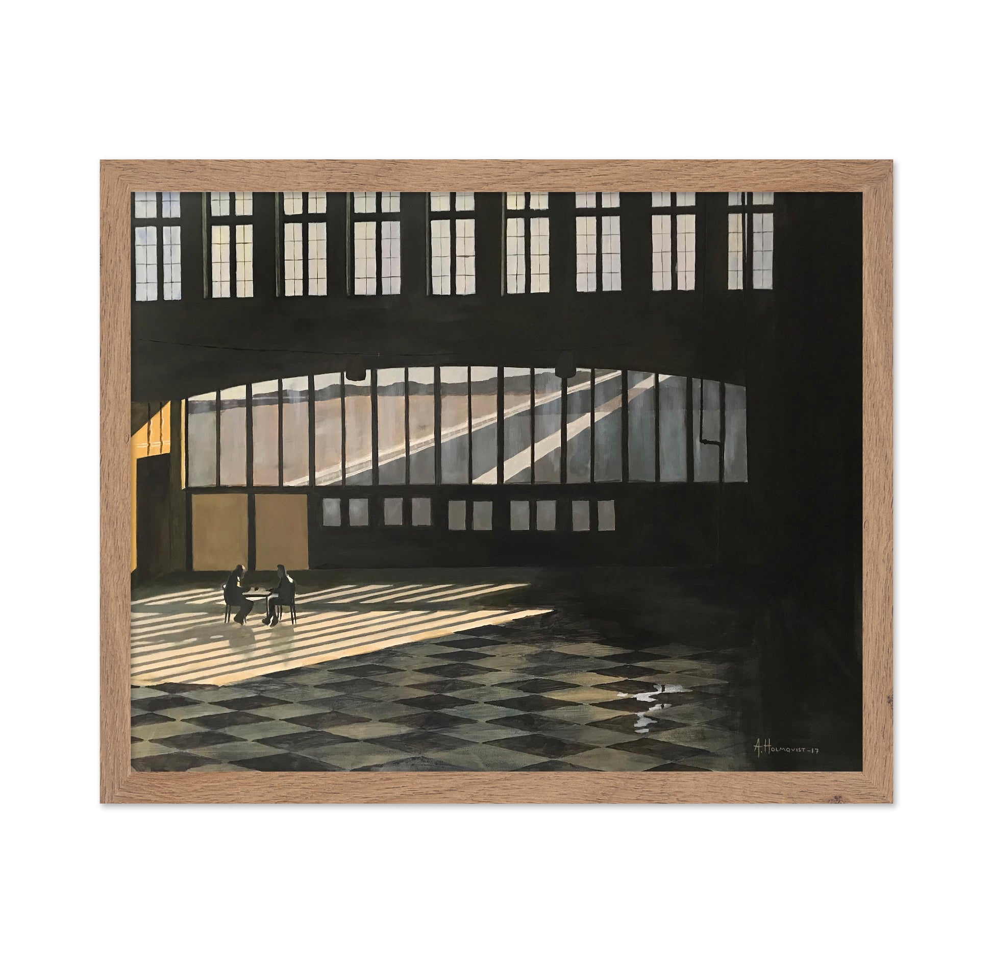 Sunlit Room With Large Windows